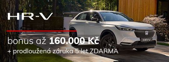 akce HR-V o 160.000 levněji + záruka 5let